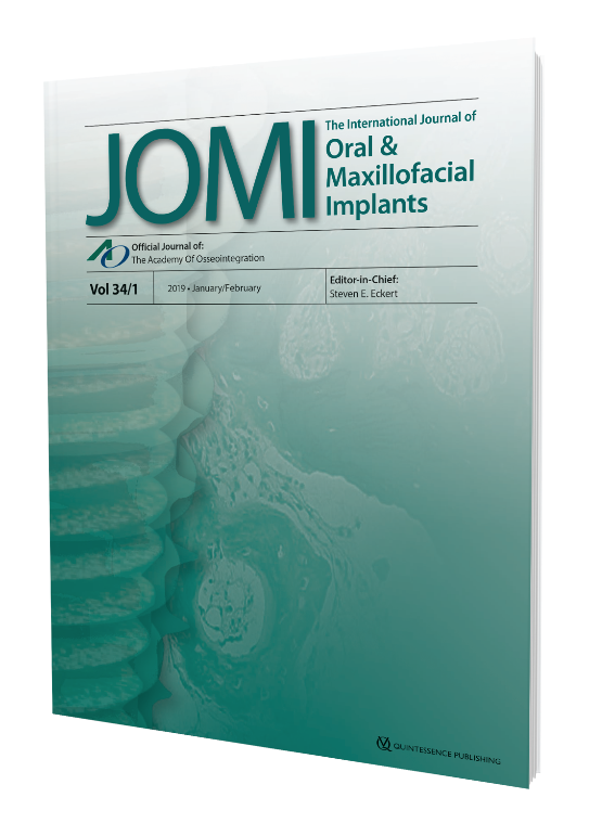 The International Journal Of Oral & Maxillofacial