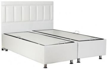 Luks Baza Beyaz 180x200 Modalife Mobilya Yatak Baza Baslik