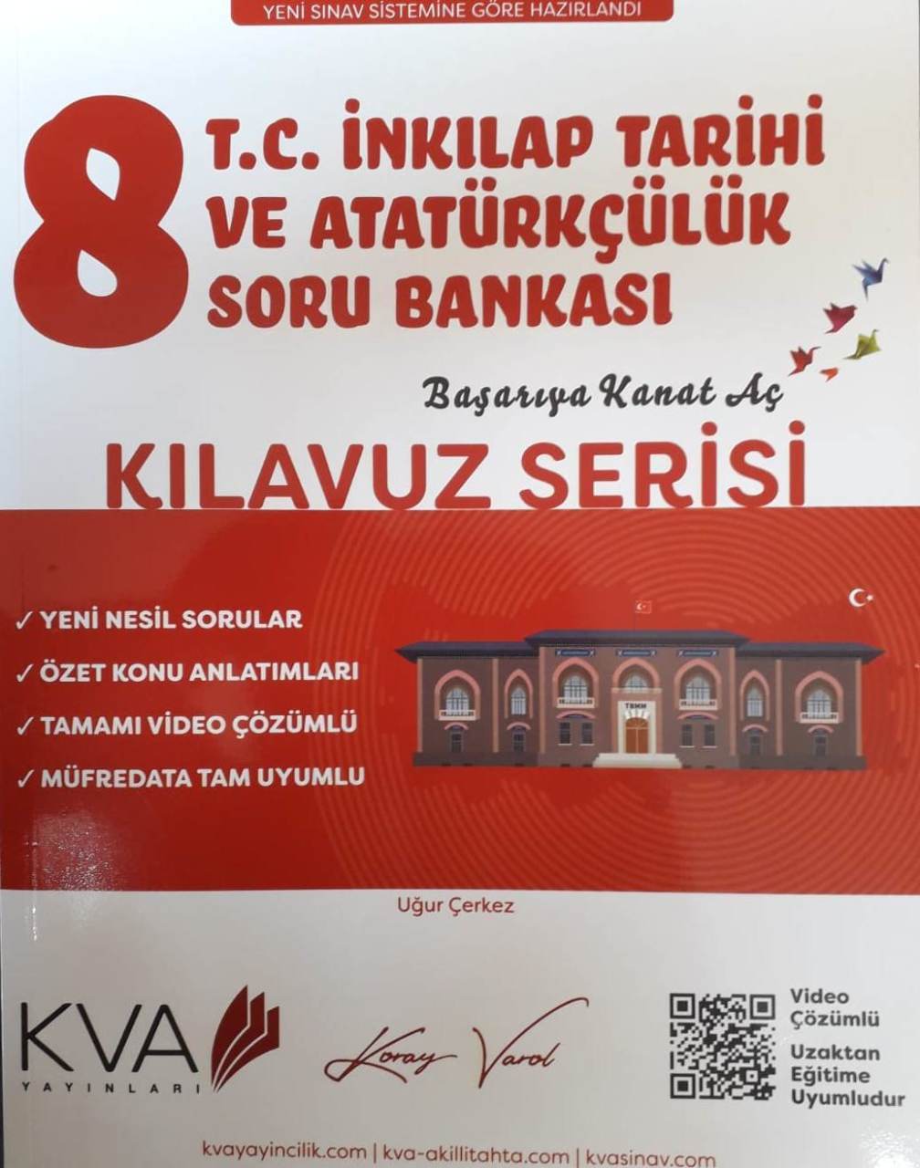 Koray Varol KVA Yayınları 8.Sınıf LGS Kılavuz Serisi İnkılap Tarihi