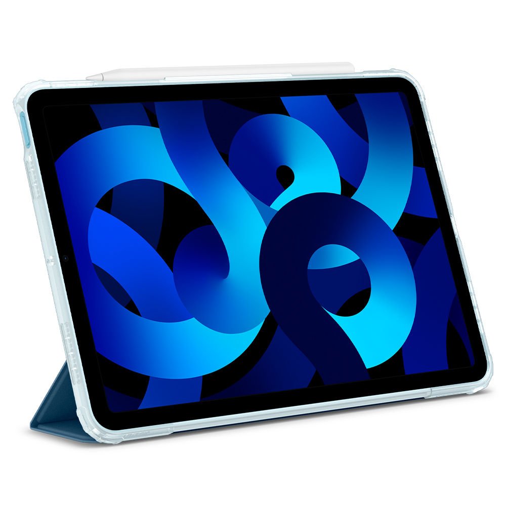 iPad Air 10.9'' (2022 / 2020) Kılıf, Spigen Ultra Hybrid Pro Teal Blue ...