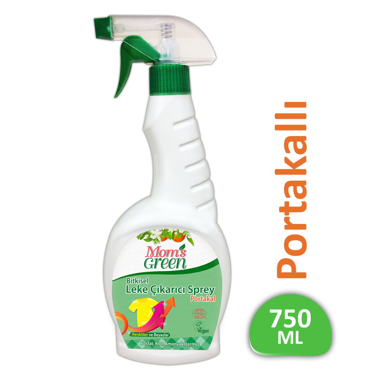 Bitkisel Leke Çıkarıcı Sprey Portakal ECO 750 ml