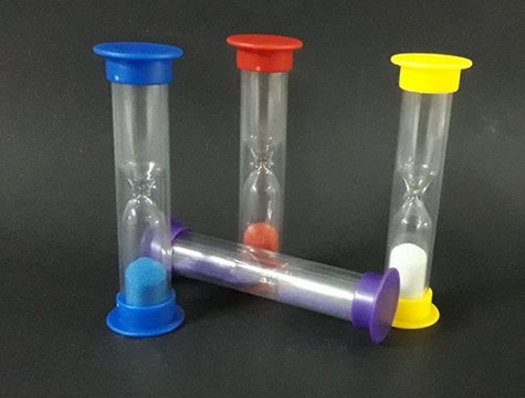 Dekoratif 1 Dakikalik Kum Saati 4 Adet Kum Saati