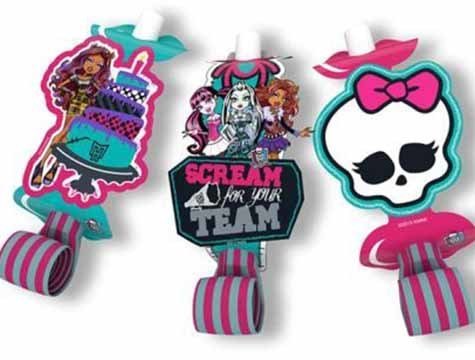 Monster High Klasi Kaynana Dili Dogum Gunu Parti Malzemeleri 6 Adet Toptan Dogum Gunu Parti Malzemeleri Susleri