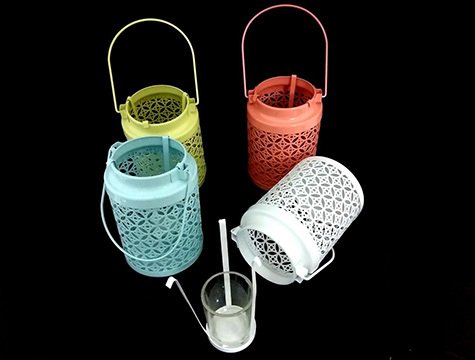 Dekoratif Metal Tealight Mumluk Toptan Ev Ofis Gerecleri