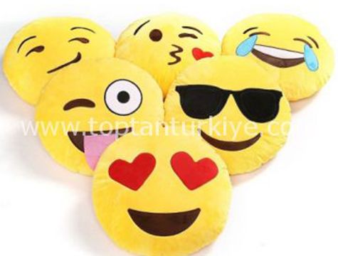Neseli Yuz Ifadeli Emoji Yastiklar Toptan Ev Ofis Gerecleri