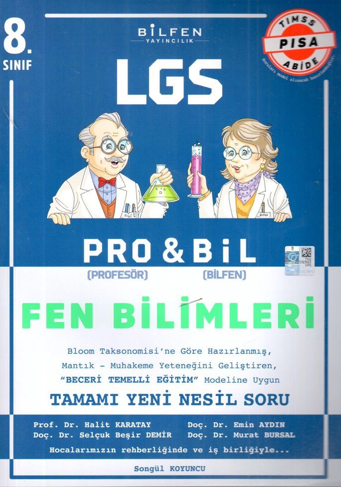 Bilfen 8.Sınıf LGS Fen Bilimleri PROBİL Soru Bankası - 2019 Yeni