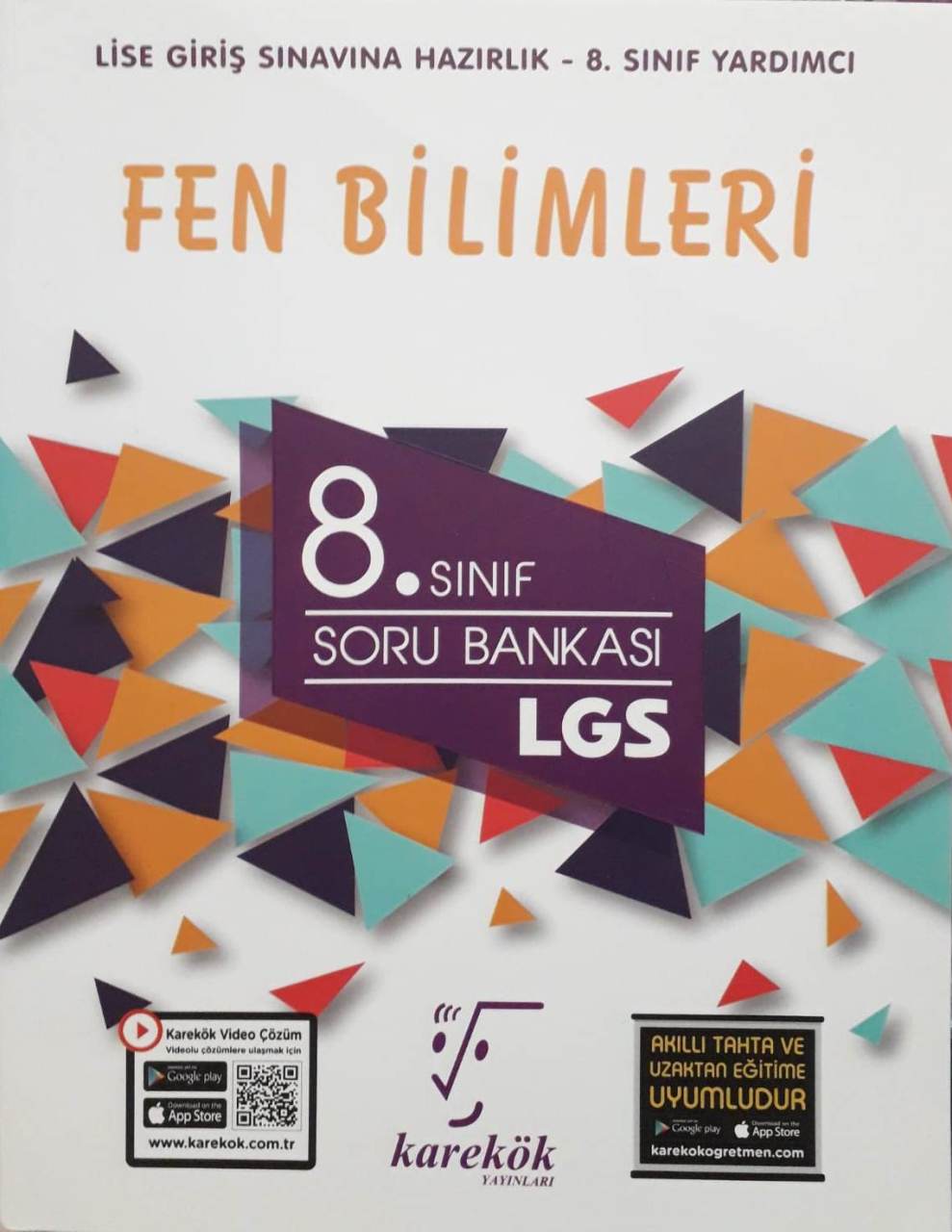 Karekök Yayınları 8.Sınıf LGS Fen Bilimleri Soru Bankası - 2019 Yeni