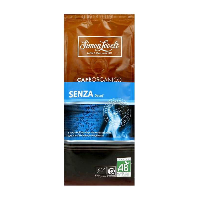 Organik Filtre Kahve Senza 250 Gr Simon Levelt