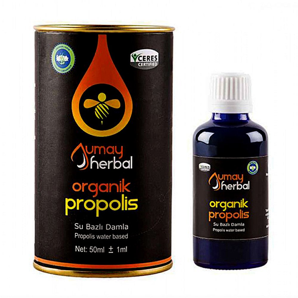organik su bazli propolis ekstrat 50 ml umay herbal aradolu com