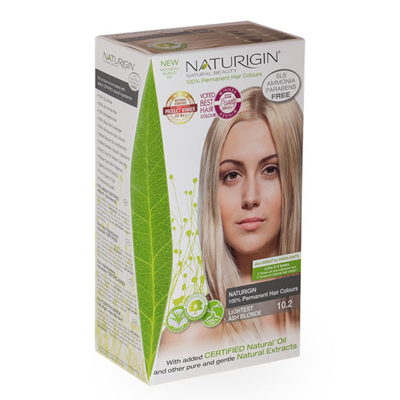 organik icerikli sac boyasi 60 ml 10 2 cok acik kul sarisi naturigin aradolu com