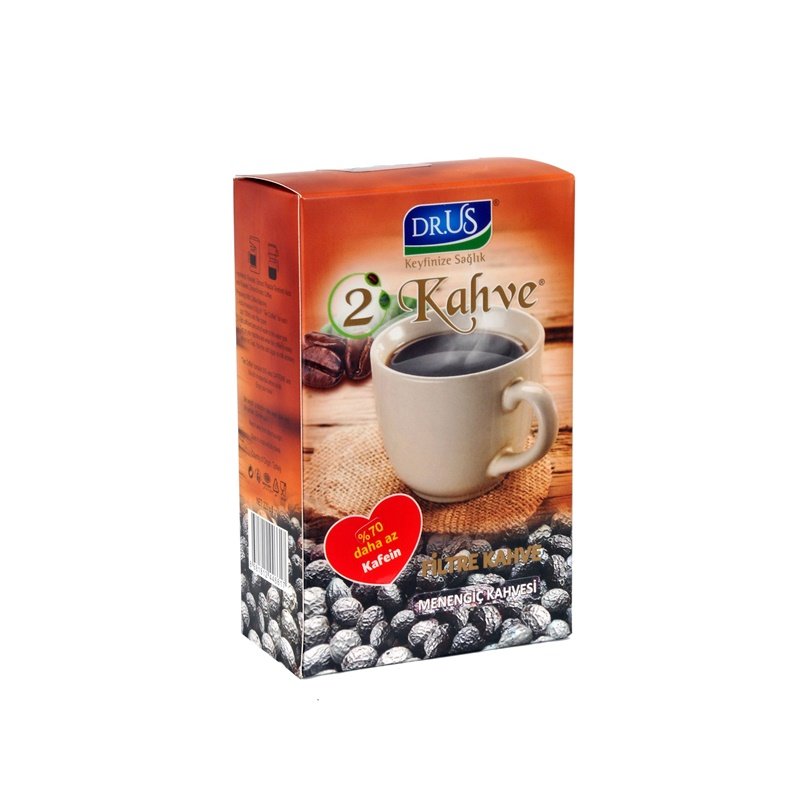 Filtre Menengiç Kahvesi 70 Daha Az Kafein (220 gr) Dr.Us