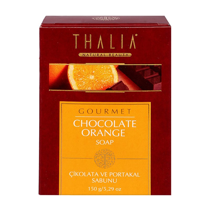 Doğal Çikolata ve Portakal Sabunu (150 gr) Thalia