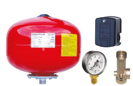 hidrotank 24 litre kure hidrofor kiti hidrofor baglanti takimi