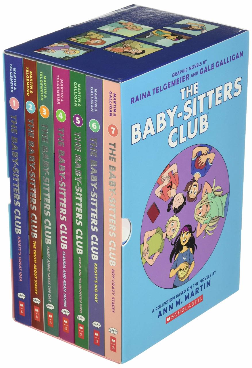 公式サイト 英語の漫画 the baby-sitters club 1〜13巻 本