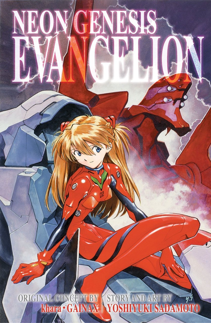 neon genesis evangelion manga 3 in 1 vol 2