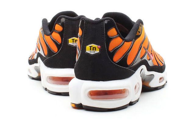nike tuned tiger orange
