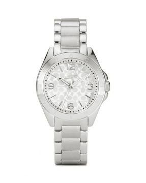 Tristen Stainless Steel With Logo Dial Watch Saat Saat Coach