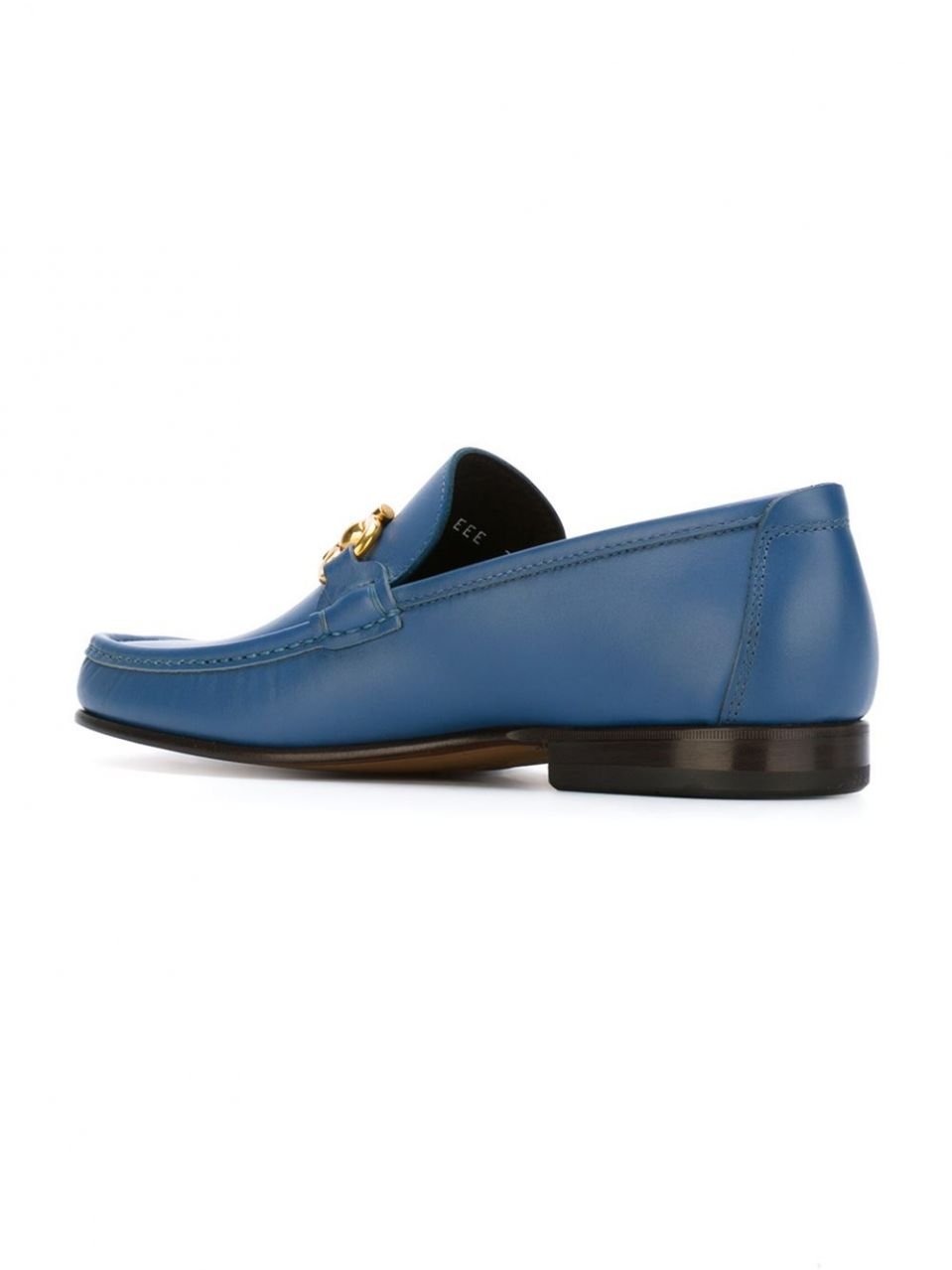 benford gancini bit leather loafers