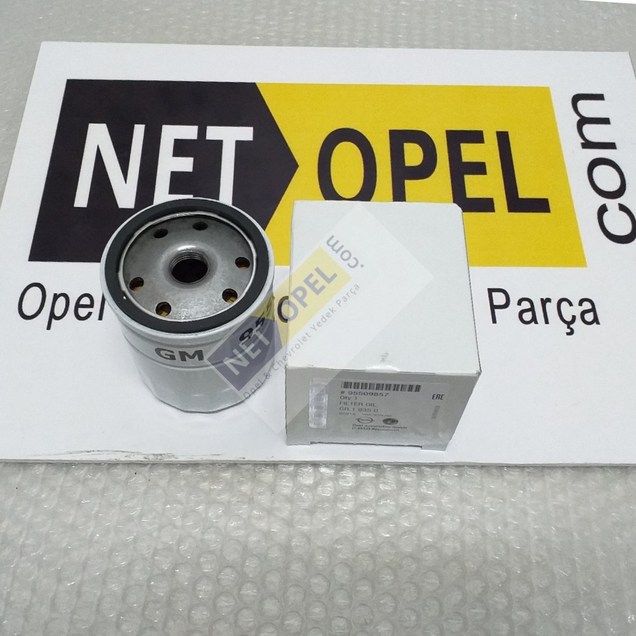GM Opel Tigra A Yağ Filtresi1.6 Motor GM NET OPEL