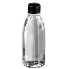 Siyah Cam Dar Boyunlu Numune Şişesi 250 ml 100 Adet