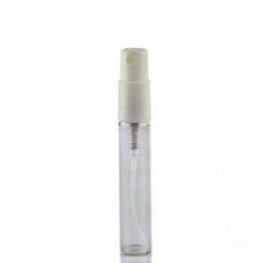 Şeffaf Cam Şişe Tester Parfüm Şişesi Beyaz Kapaklı 5 ml 1500 Adet