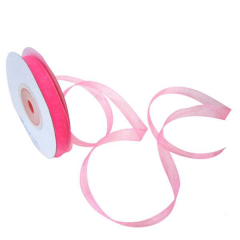 Pembe Organze Kurdele 23 m