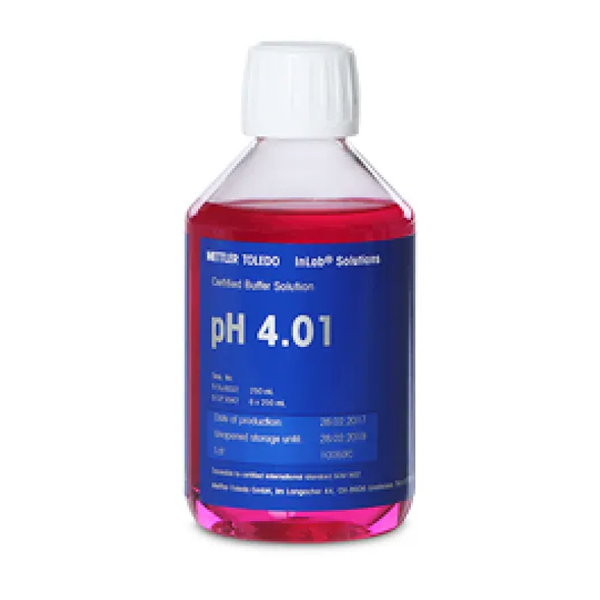 Mettler Toledo Certified buffer pH 4 01 Kalibrasyon Çözeltisi 250 mL