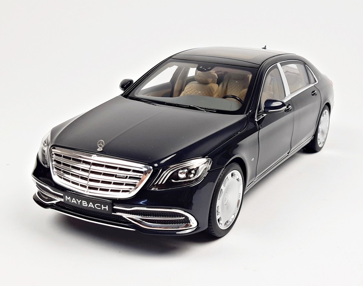 norev b66960616 1 18 mercedes benz s class s650 cabriolet maybach x222 2020 magnetite black sergilemeye