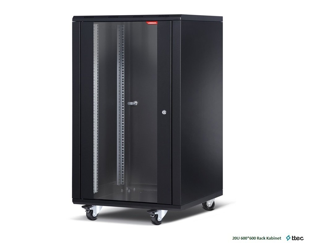 ttec business 19 20u 600x600 kabinet blueline formrack kabinet uretim