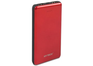 Hytech Hp C10 10000mah Powerbank 2 Usb Port Kirmizi Tasinabilir Pil Sarj Cihazi