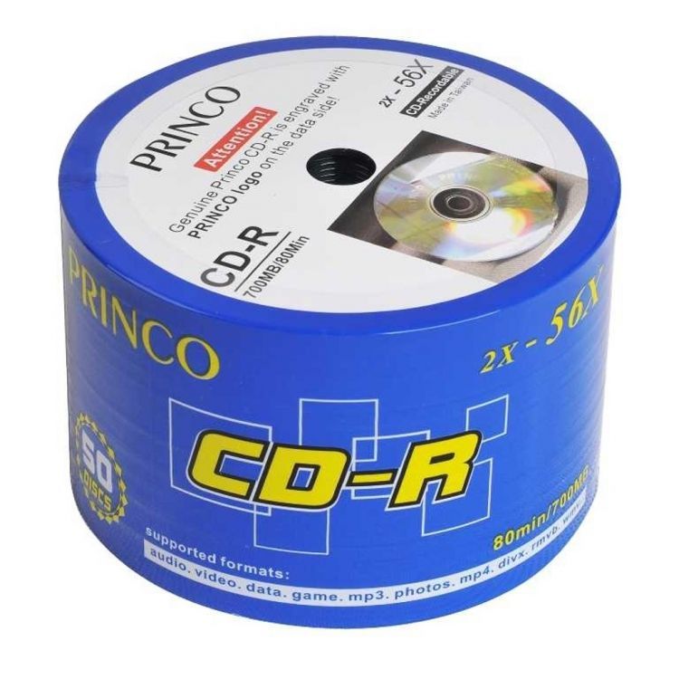 Princo 50 Li Li Bos Cd R Kutu Orjinal