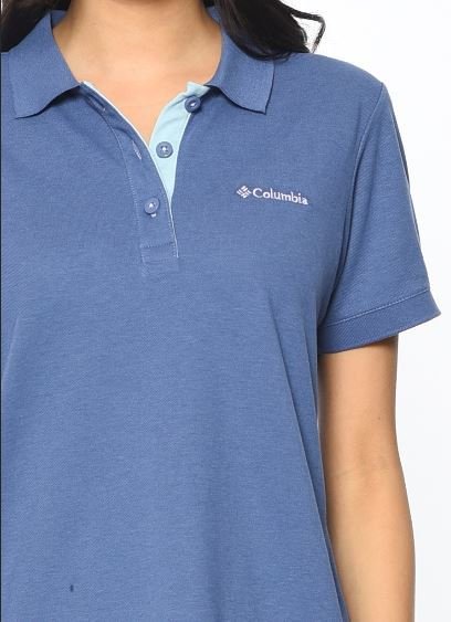 Columbia Columbia Polo Tisort Bayan Mavi