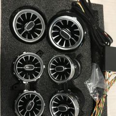 Mercedes W205 Kalorifer Hava ızgara Seti 5 Par 231 A 64 Ledli