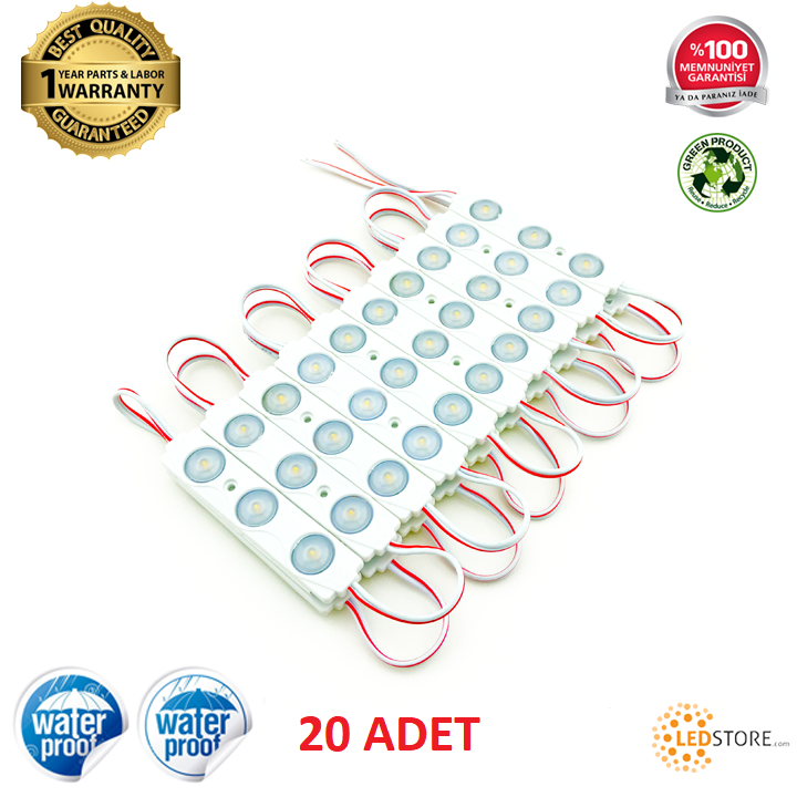 Lensli Kirmizi Modul Led Ledstore Com
