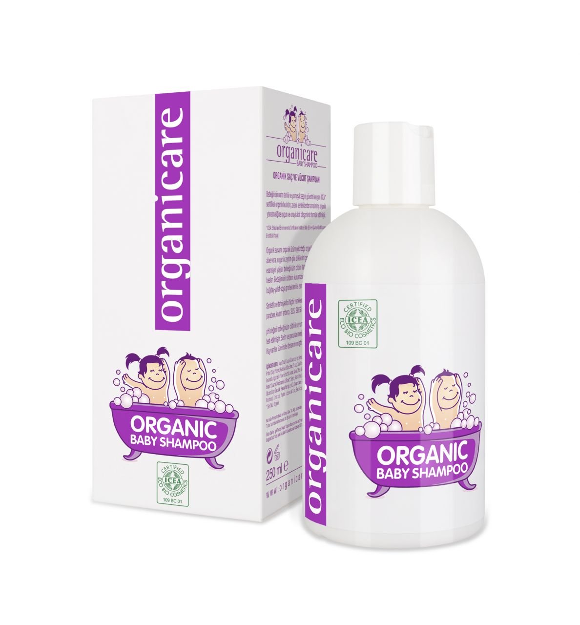 Organicare Baby Organik Bebek Sampuani 250 Ml