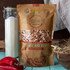 Tatlı Biberli Organik Makarna 350gr