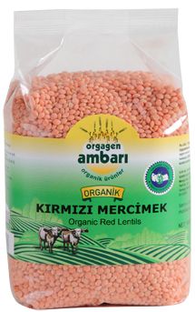 Organik Kirmizi Mercimek Orgagen Ambari Organik Urunler Orgagen Ambari Organik Urunler