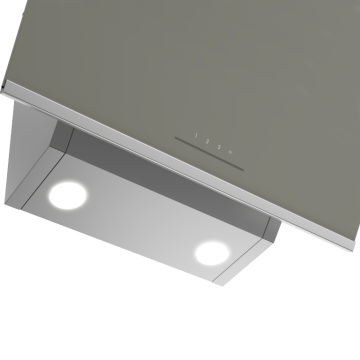 Arcelik Ade 606 G Grion Gri Duvar Tipi Davlumbaz