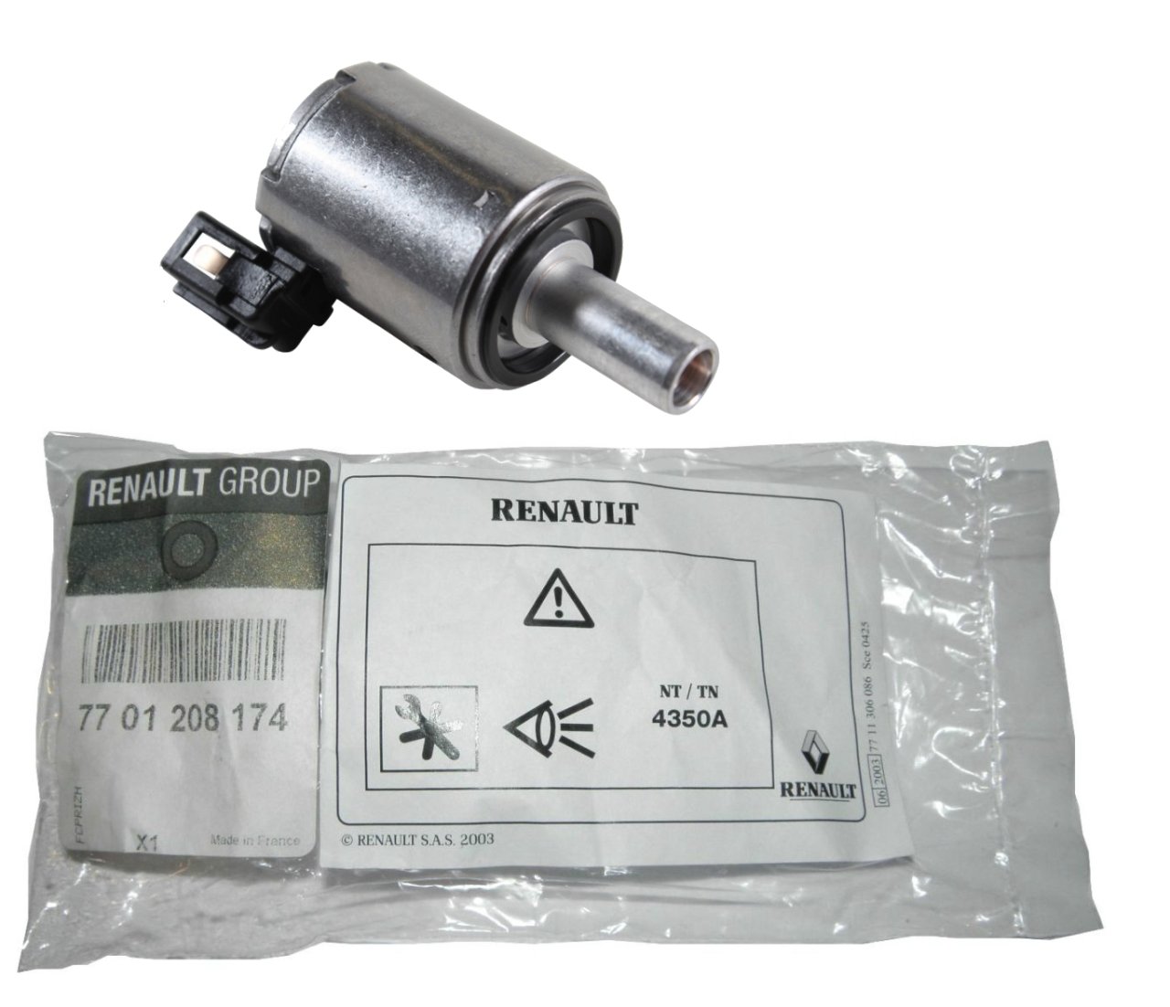 renault megane clio scenic otomatik sanzuman selenoid elektrovana 7701208174