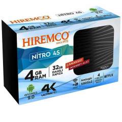 Hiremco Nitro 4S 9.0 Android Box 4GB DDR3 Ram 32GB Hafıza Netflix Android Box