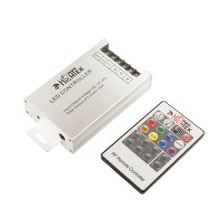 Hightek 12V-24V 36 Amper Led RBG Kontrol Devresi 20 Tuşlu Kumandalı