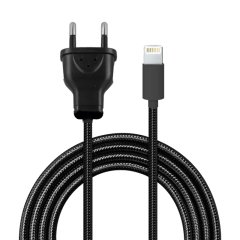 Powermaster iP Serisi 220V Fişli Örgülü Şarj Kablosu