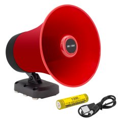 Magicvoice Araç Üstü Mıknatıslı Bluetooth'lu Usb'li Şarjlı 50 Watt Harici Hoparlör MK-196K