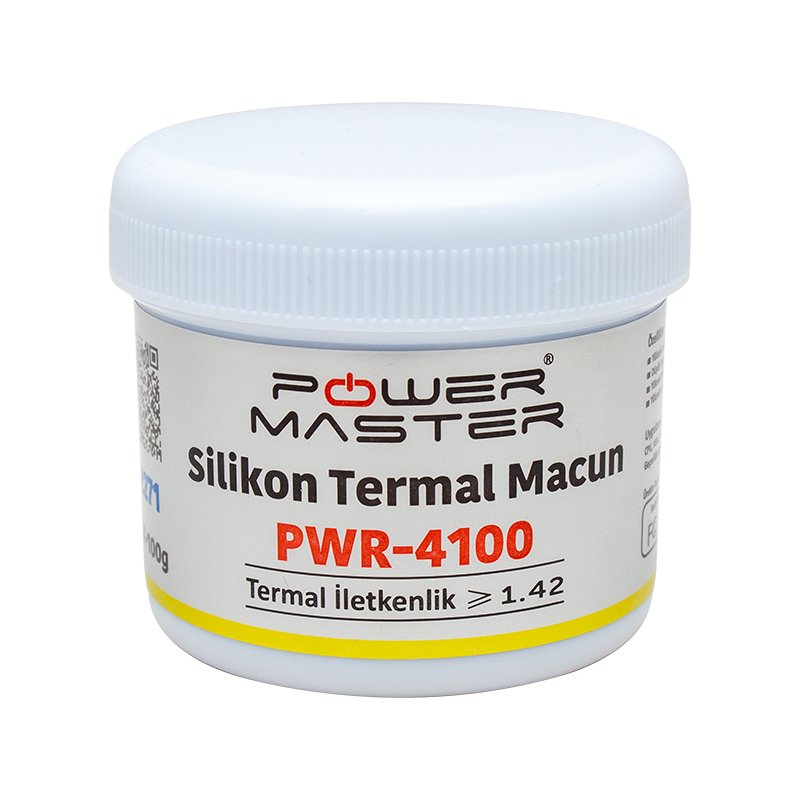 powermaster pwr 4100 beyaz termal macun 100g 1 42w