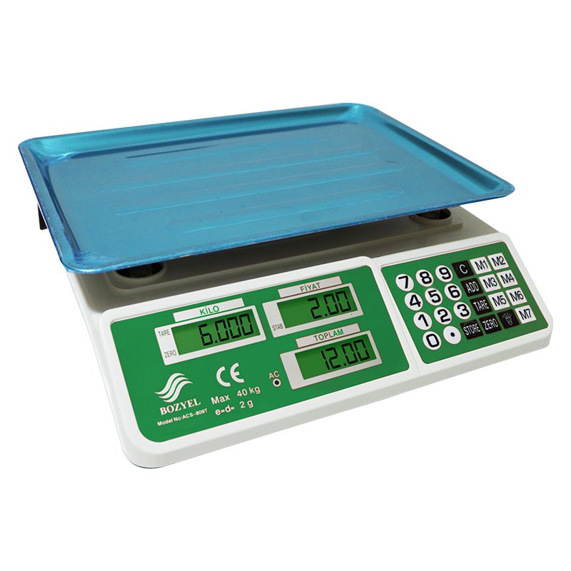 Brader Acs 809t 40 Kg Elektronik Terazi Fiyati