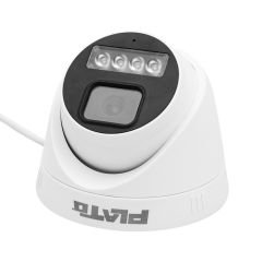 Plato 5 MP Sesli (Mikrofonlu) 3.6 Mm 4 Led Plastik Kasa Color Vu Ahd Dome Kamera PL-20317