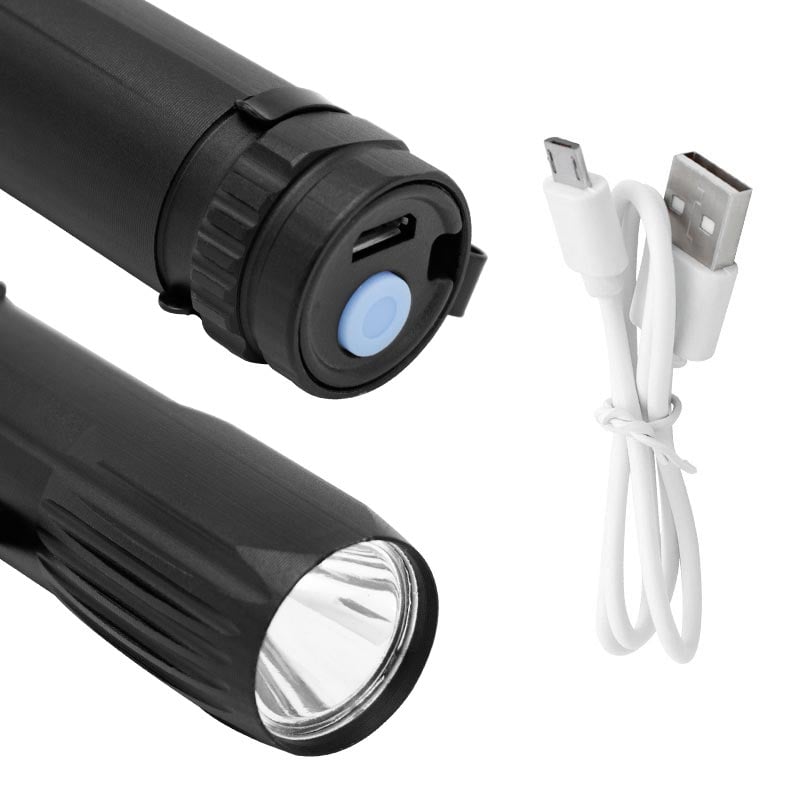 Powermaster MX-X8 300 Metre Menzilli USB Şarjlı El Feneri İçerik