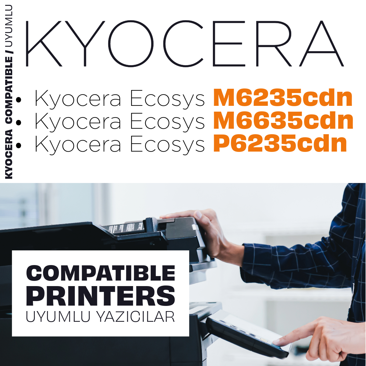 Kyocera TK-5280 Muadil Toner / Ecosys M6235cidn / M6635cidn / P6235cdn