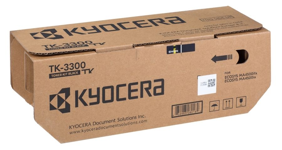 Kyocera TK-3300 Siyah Orijinal Toner / Ecosys MA4500ix / MA4500ifx / 1T0C100NL0