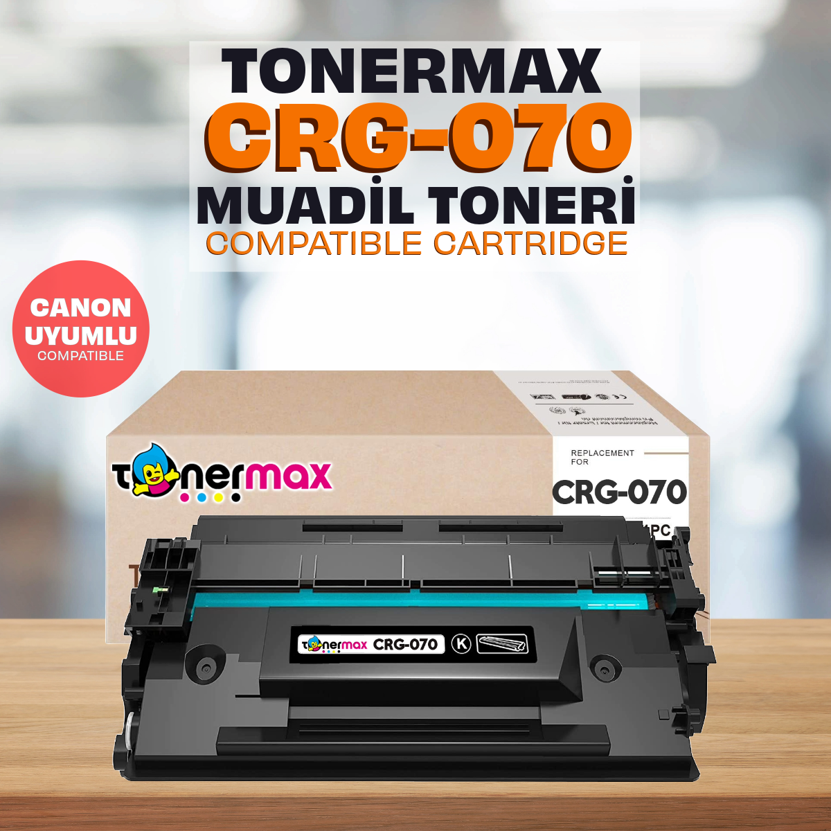 TonerMAX® TMX-CRG070 Muadil Toner